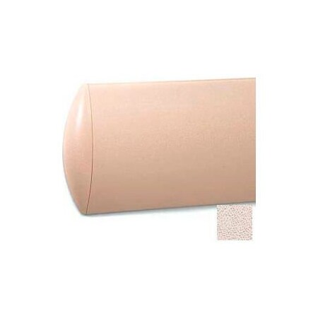 Pawling Crescent Shaped Wall Guard, Aluminum Retainer, 8"H x 12'L, Beige Desert WG-7-12-385